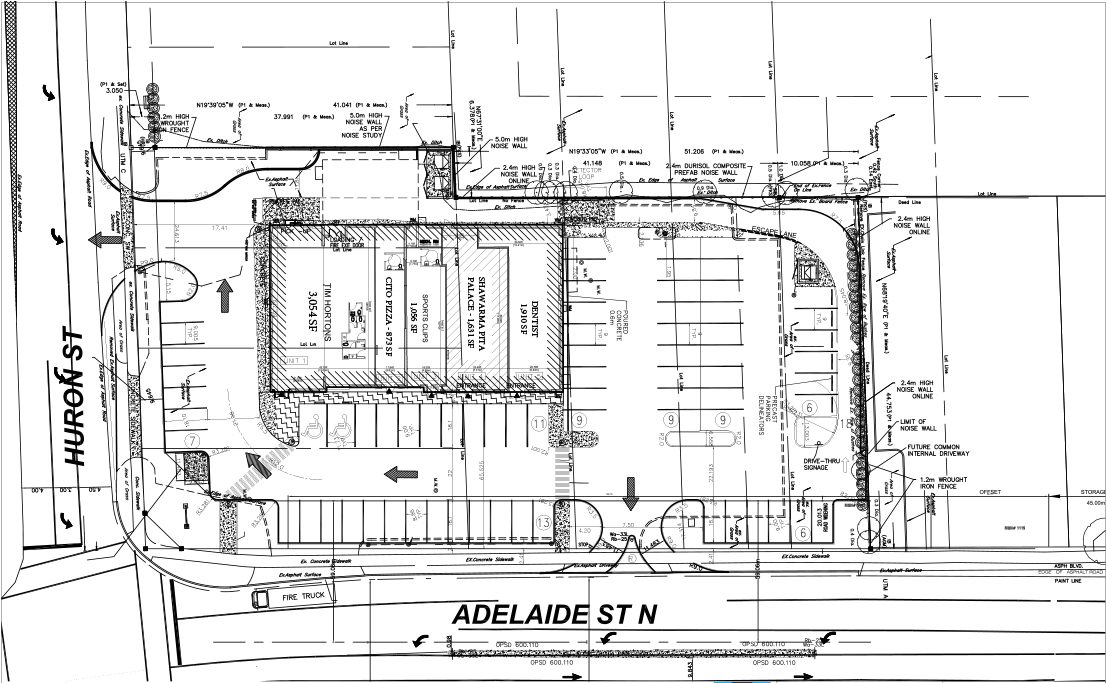 1103 Adelaide siteplan