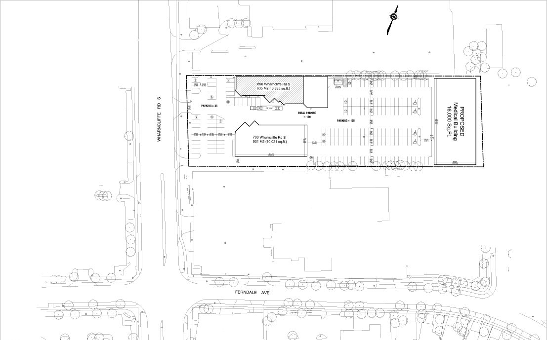 700 Wharncliffe Site Plan