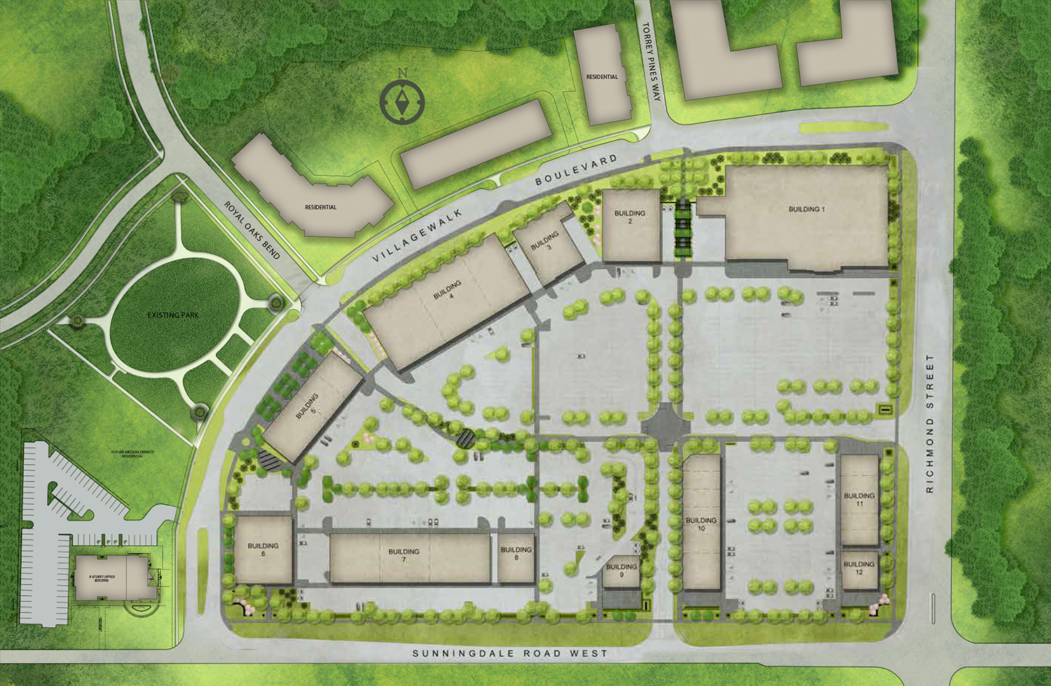 Uptown Siteplan